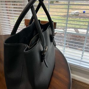 Large, black oversized Kate Spade purse